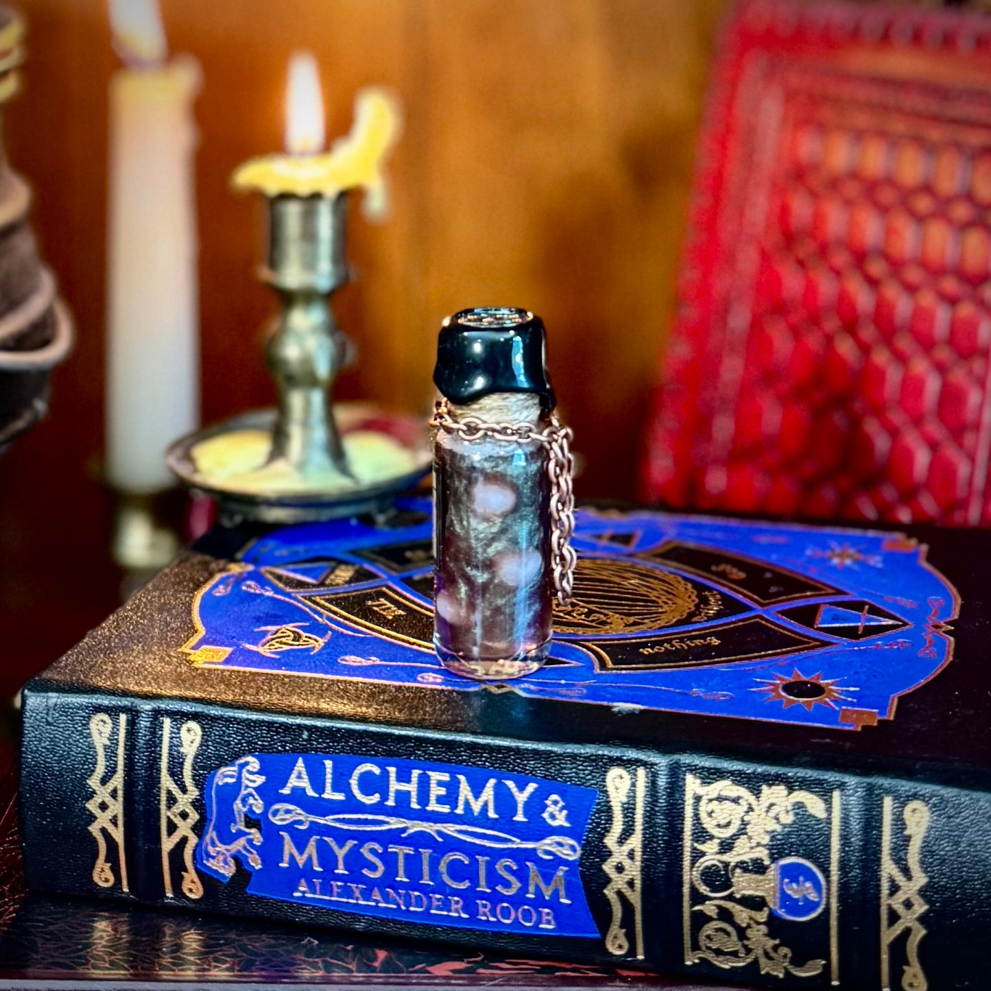 Faerie Bones Specimen Jar, A Mini Potion Bottle Fidget