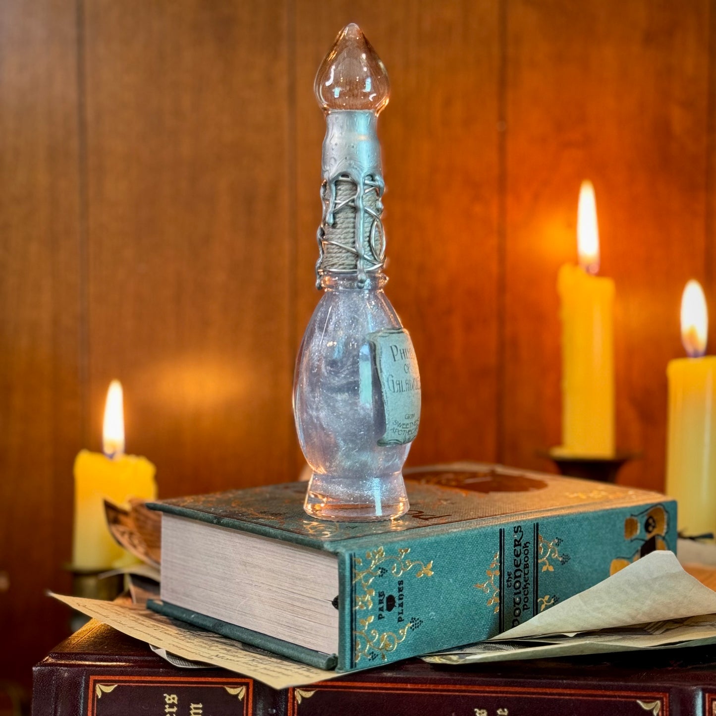 Phial of Galadriel, A Color Changing Fantasy Potion Bottle Prop