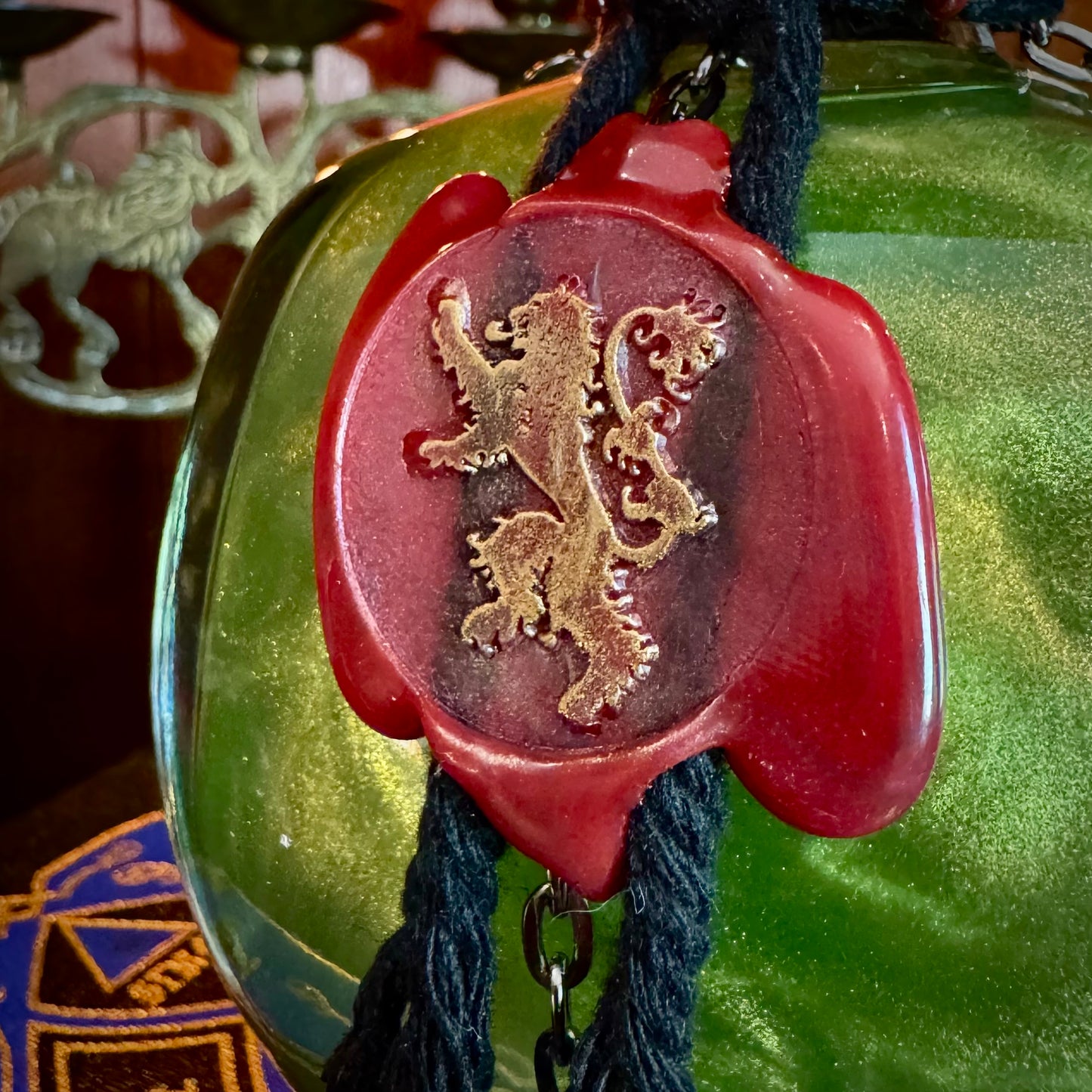 Wildfire, A Glowy Color Shifting Decorative Potion Bottle Prop