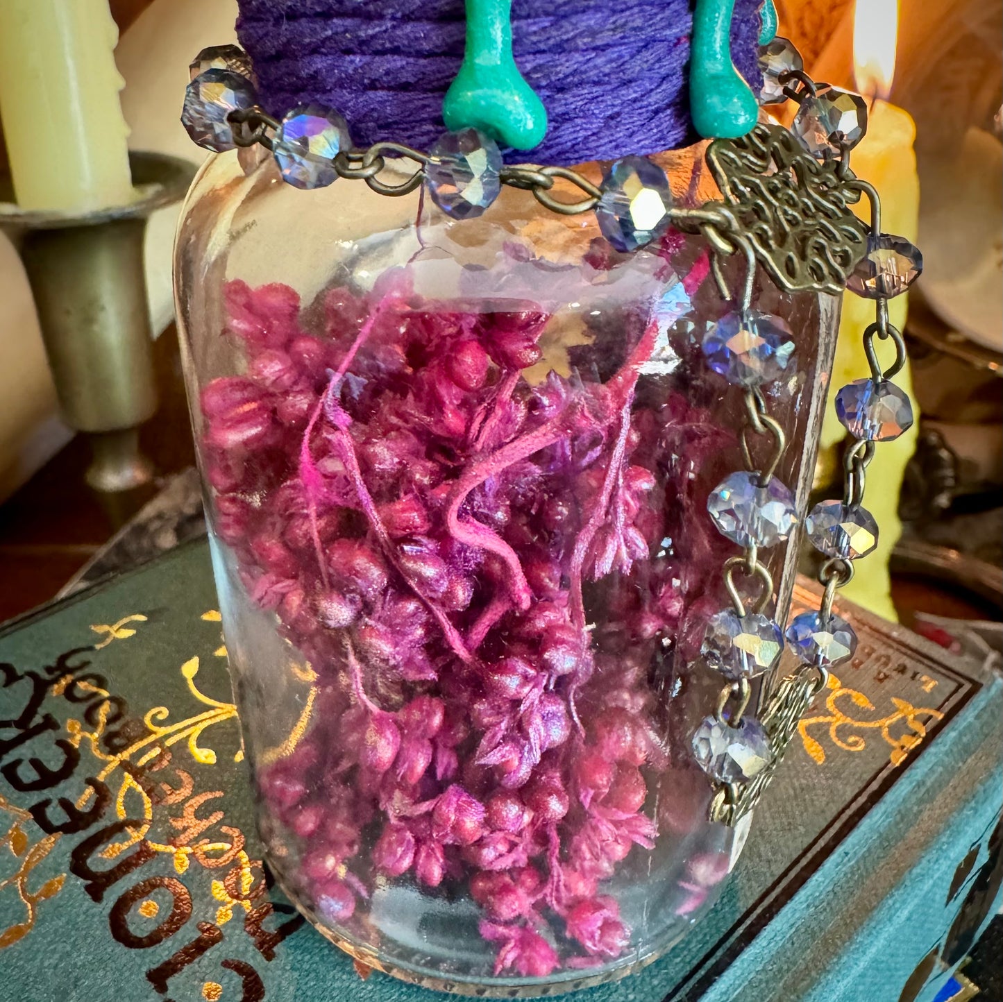 Faerie Fruit, A Decorative Apothecary Jar