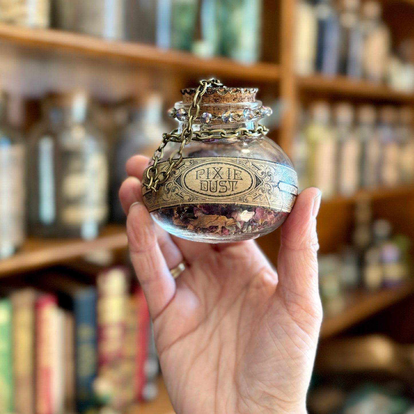 Pixie Dust, A Decorative Apothecary Jar