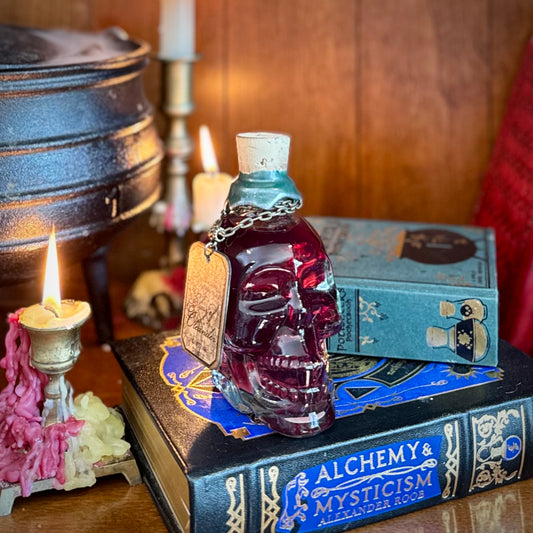 Elixir of Oleander, A Color Changing Potion Bottle Prop
