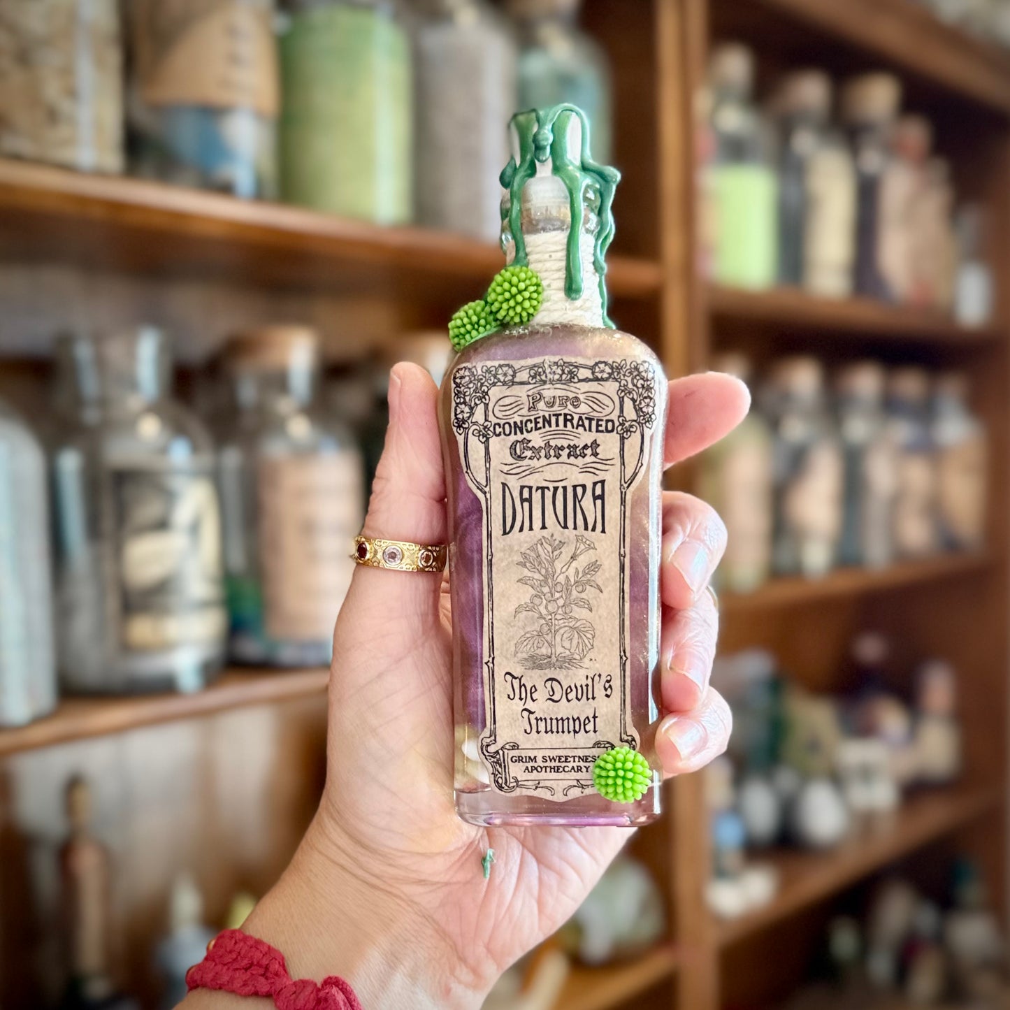 Extract of Datura, A Color Changing Potion Bottle Prop, Stim Toy
