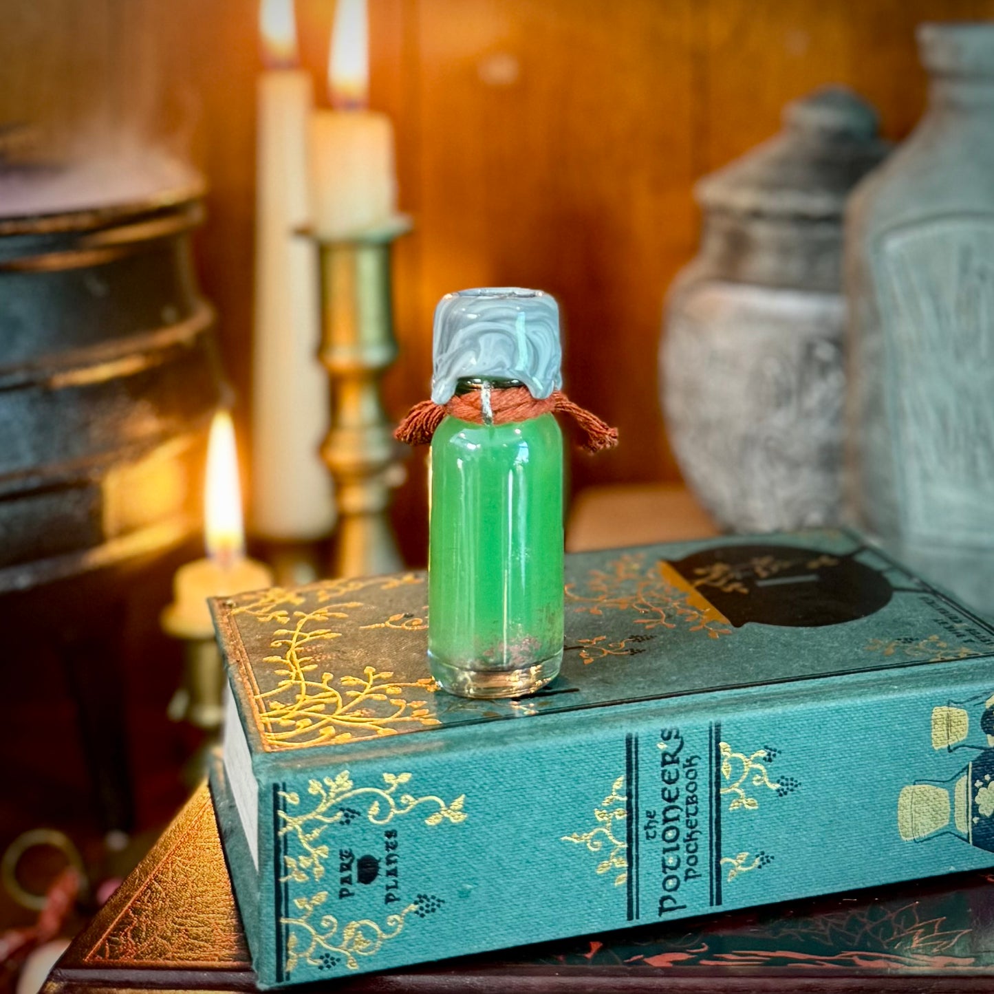 Worms Wart Mini Potion Bottle Fidget- WAX TOP