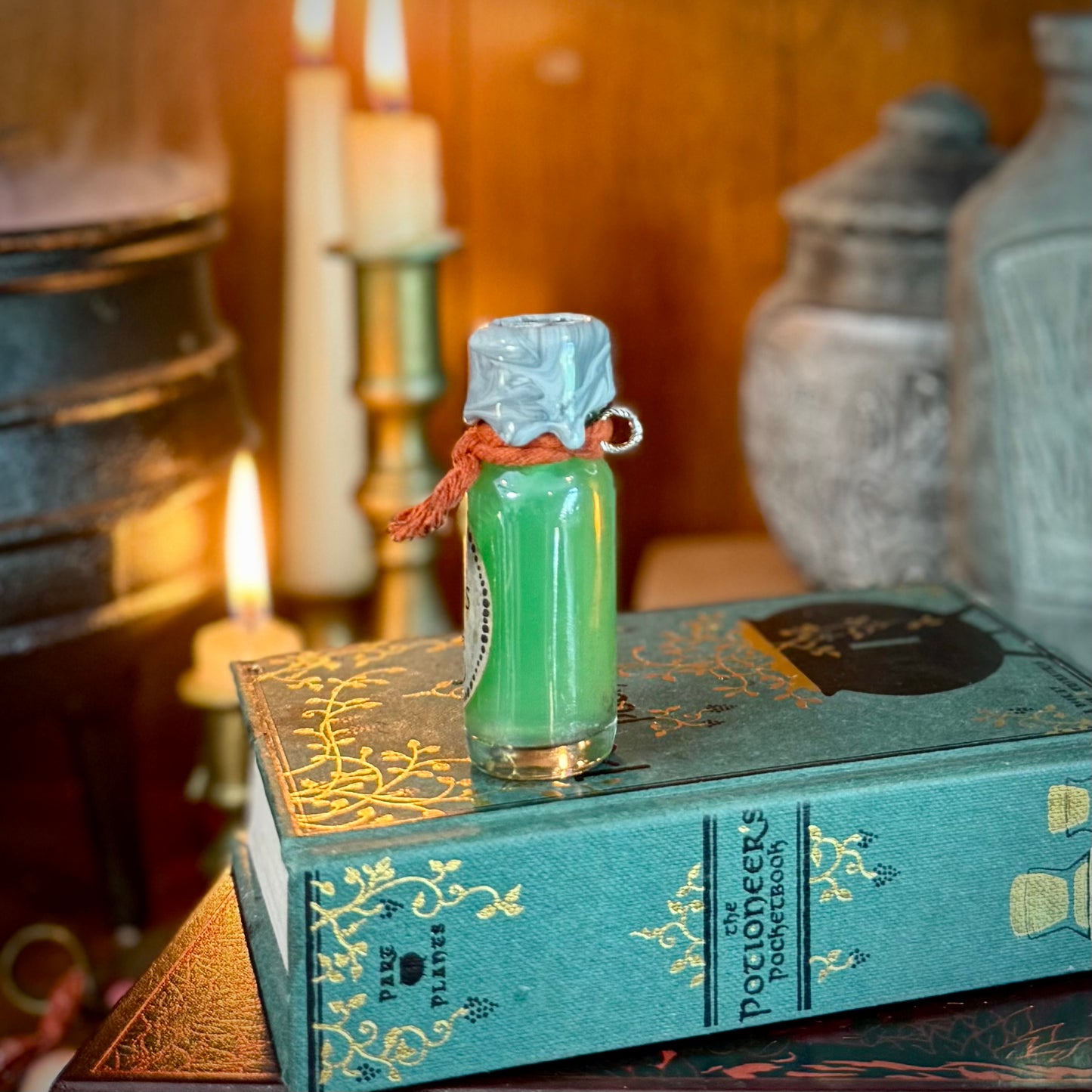 Worms Wart Mini Potion Bottle Fidget- WAX TOP