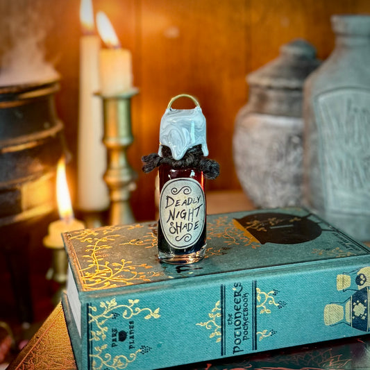 Deadly Nightshade Mini Fidget Potion Bottle- WAX TOP