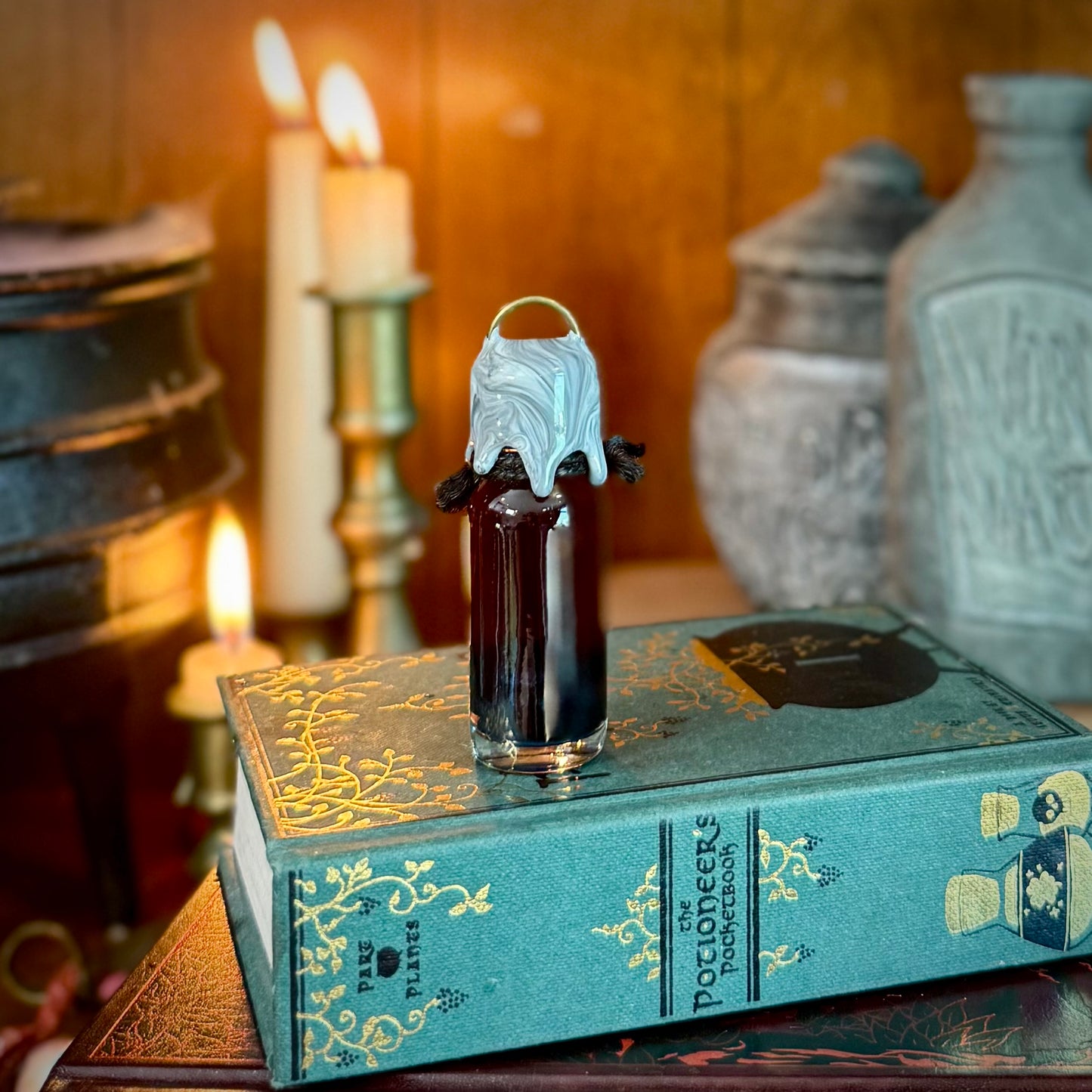 Deadly Nightshade Mini Fidget Potion Bottle- WAX TOP