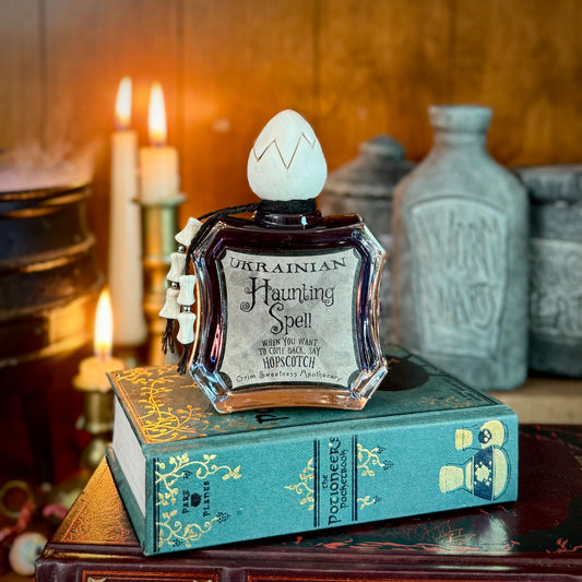 Ukrainian Haunting Spell, A Color-Changing Potion Bottle Prop