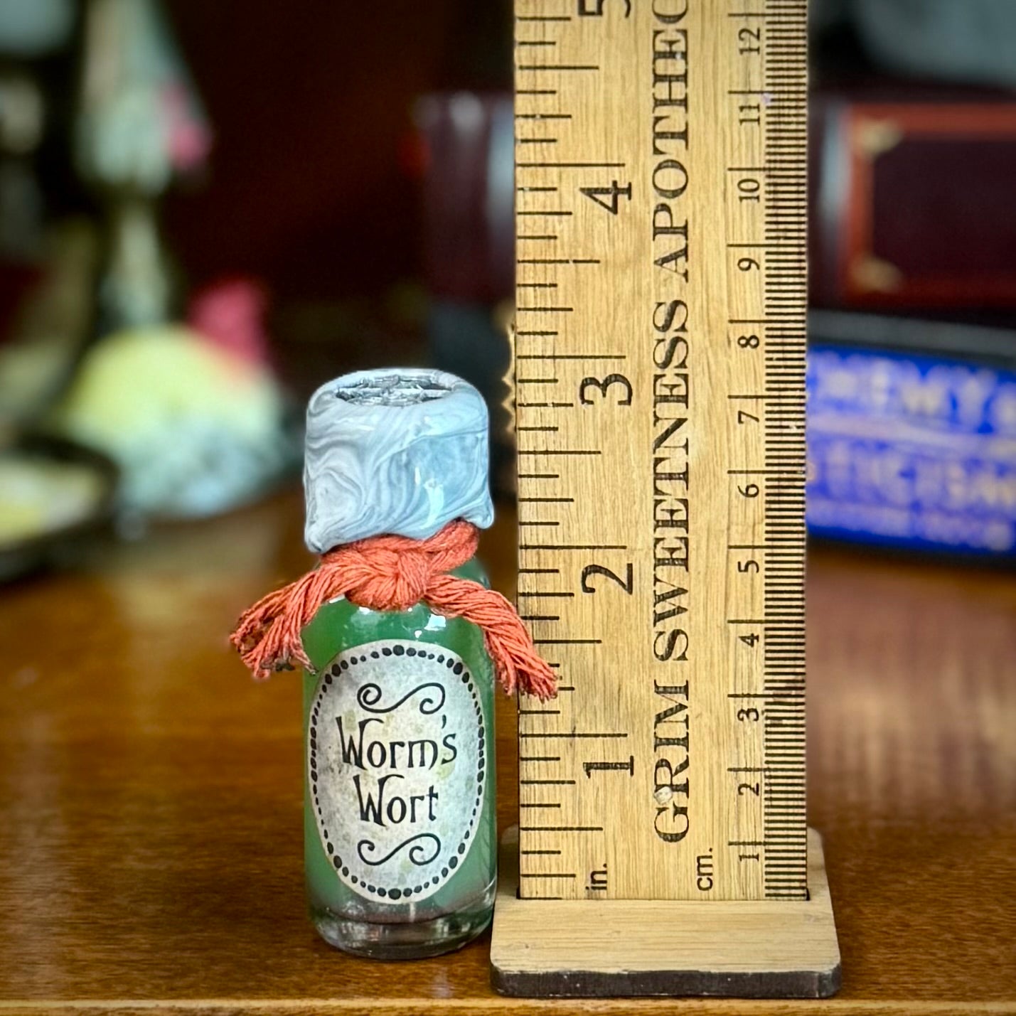 Worms Wart Mini Potion Bottle Fidget- WAX TOP