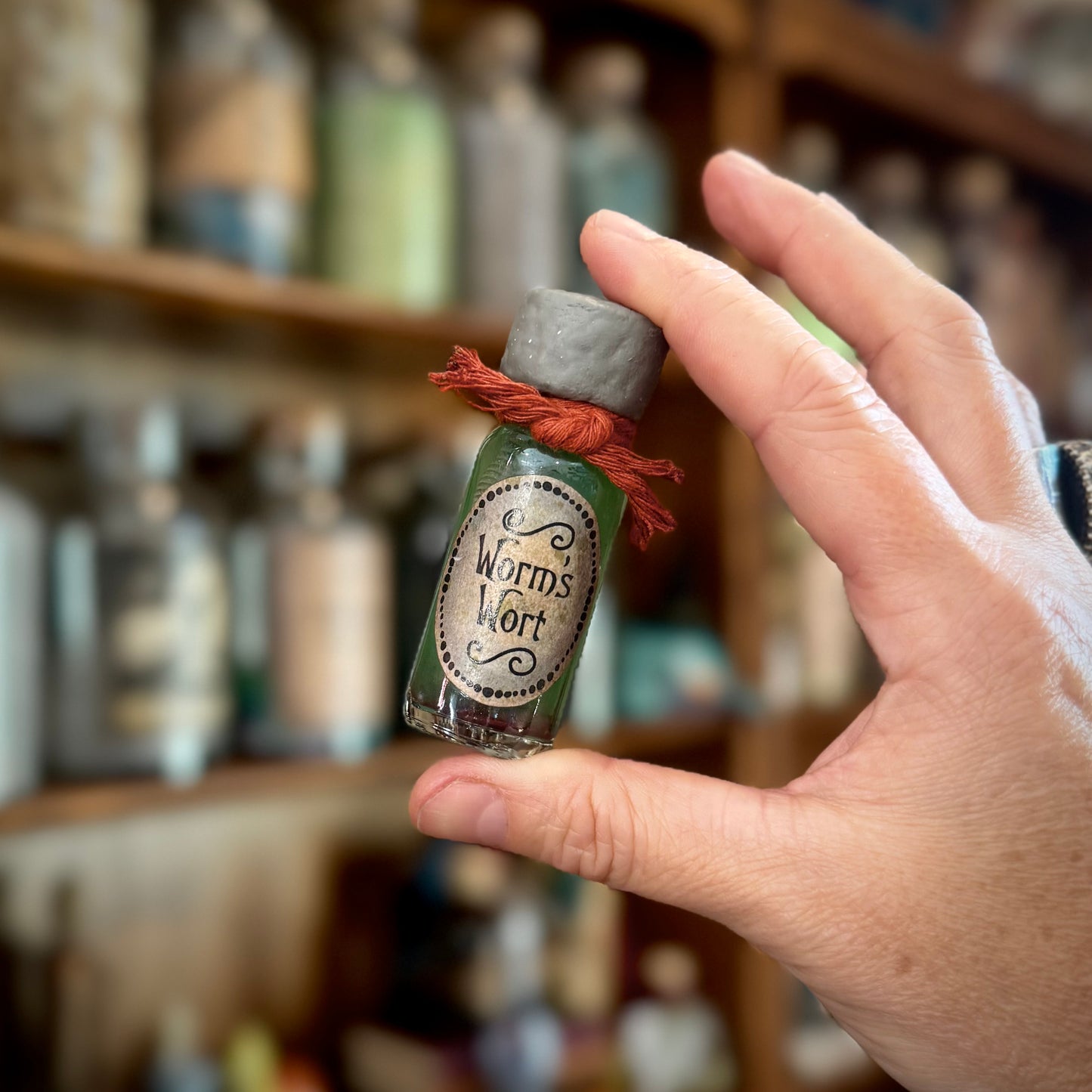 Worms Wart Mini Potion Bottle Fidget - CLAY TOP