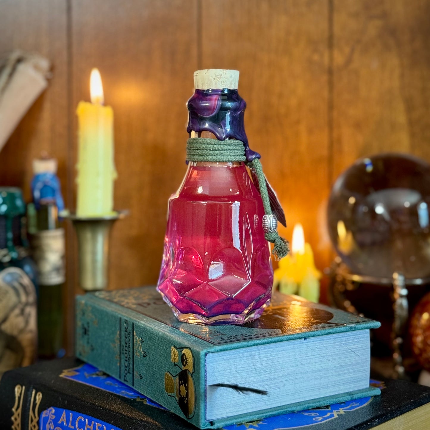 Sleeping Tree Sap, A Color Changing Potion Bottle Prop