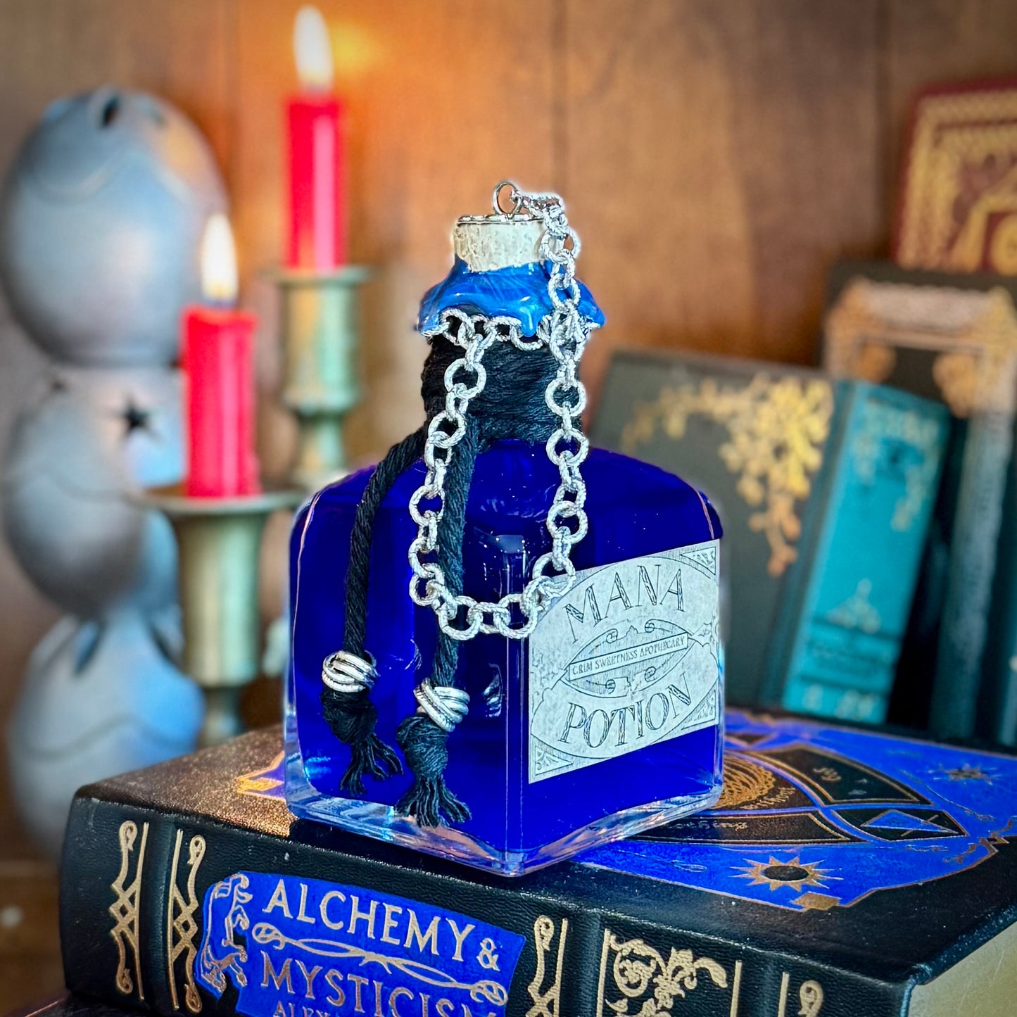 Mana Potion, A Color Changing Potion Bottle Prop