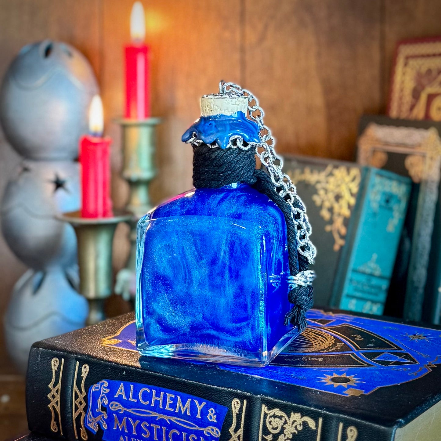 Mana Potion, A Color Changing Potion Bottle Prop