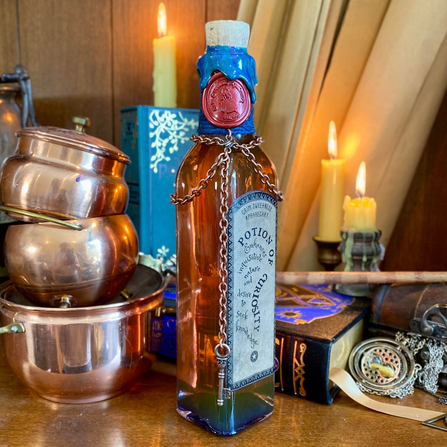 Potion of Curiosity, A Color Changing Potion Bottle Prop