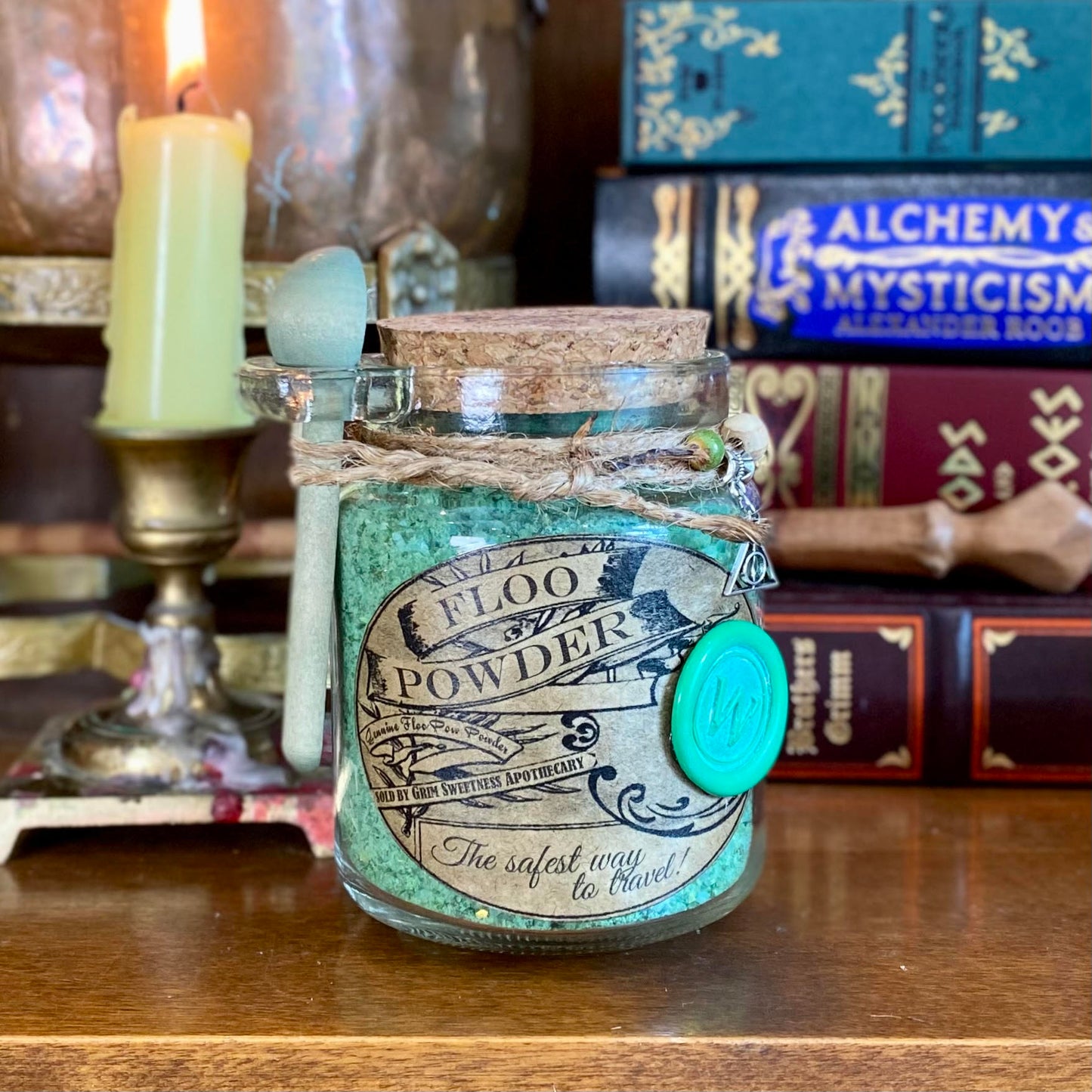 Floo Powder, Apothecary or Mantle Jar