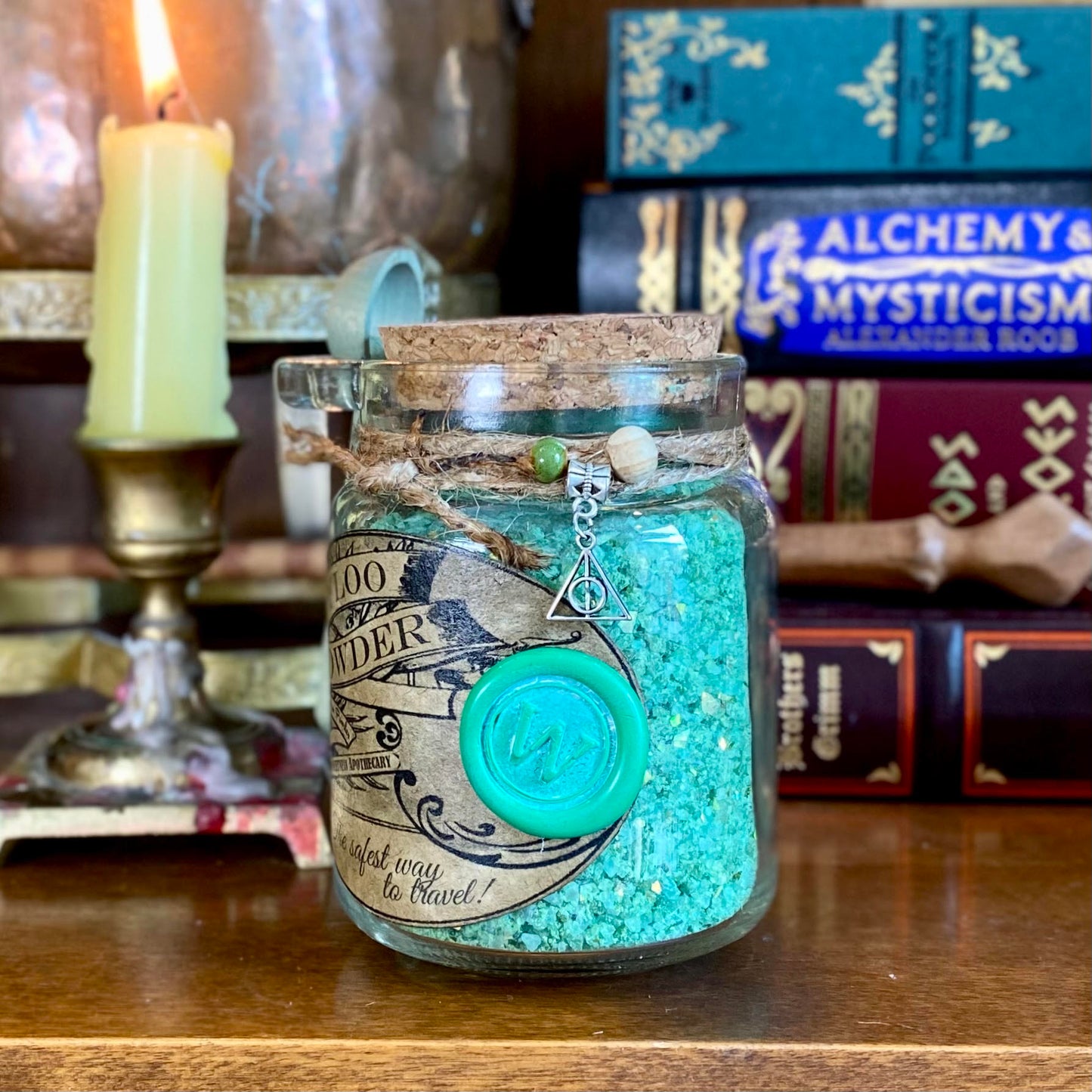 Floo Powder, Apothecary or Mantle Jar