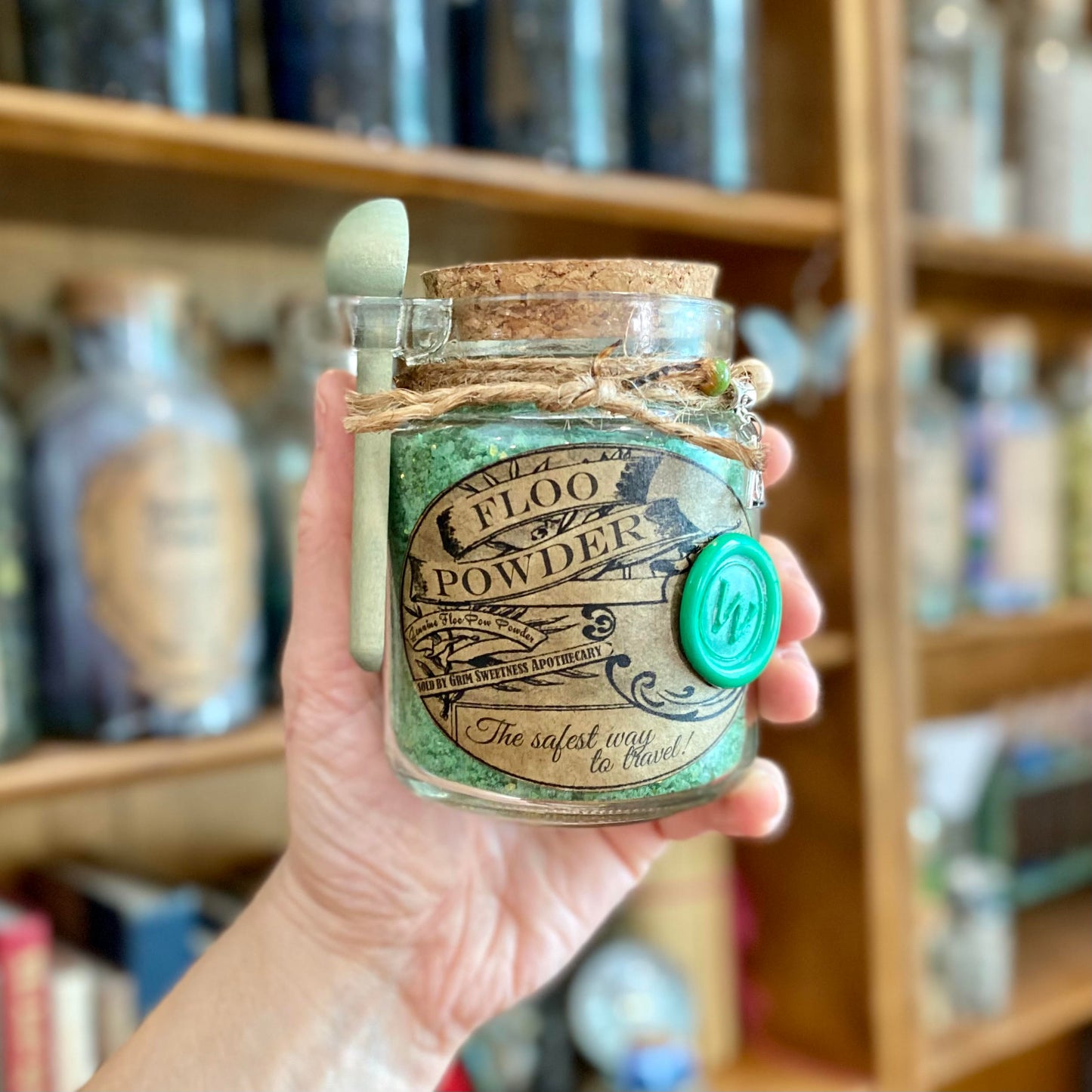 Floo Powder, Apothecary or Mantle Jar