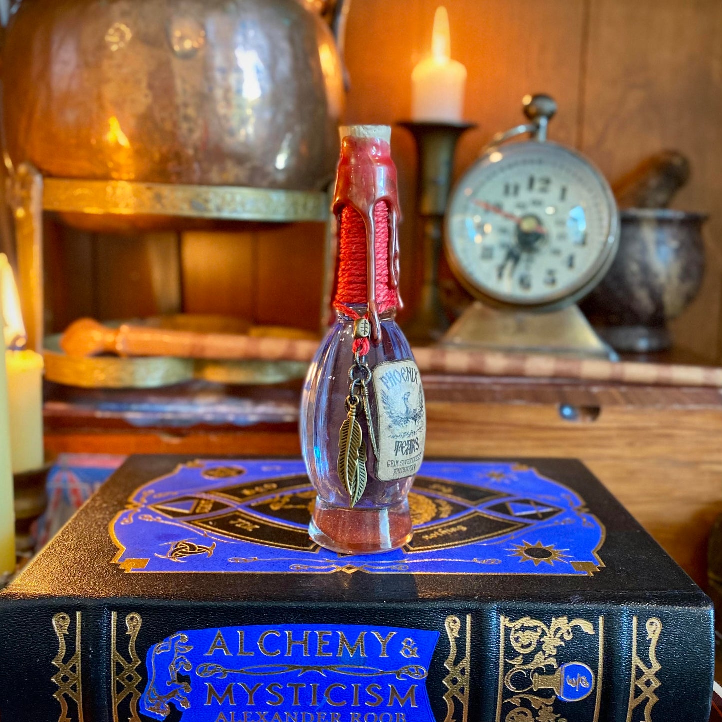 Phoenix Tears, Color Changing Potion Bottle Prop