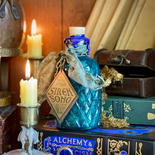 Siren Song, A Color Changing Potion Bottle Prop