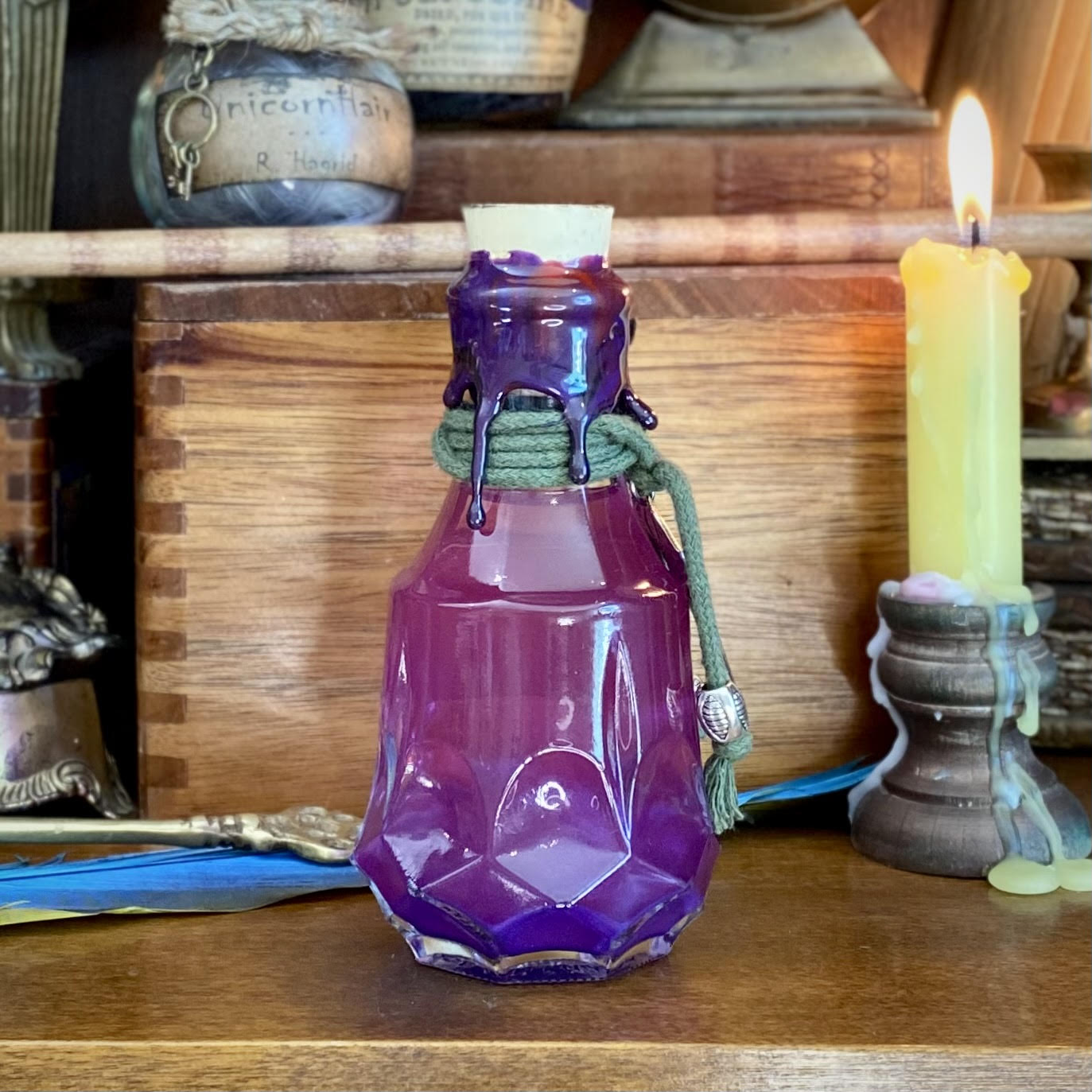 Sleeping Tree Sap, A Color Changing Potion Bottle Prop