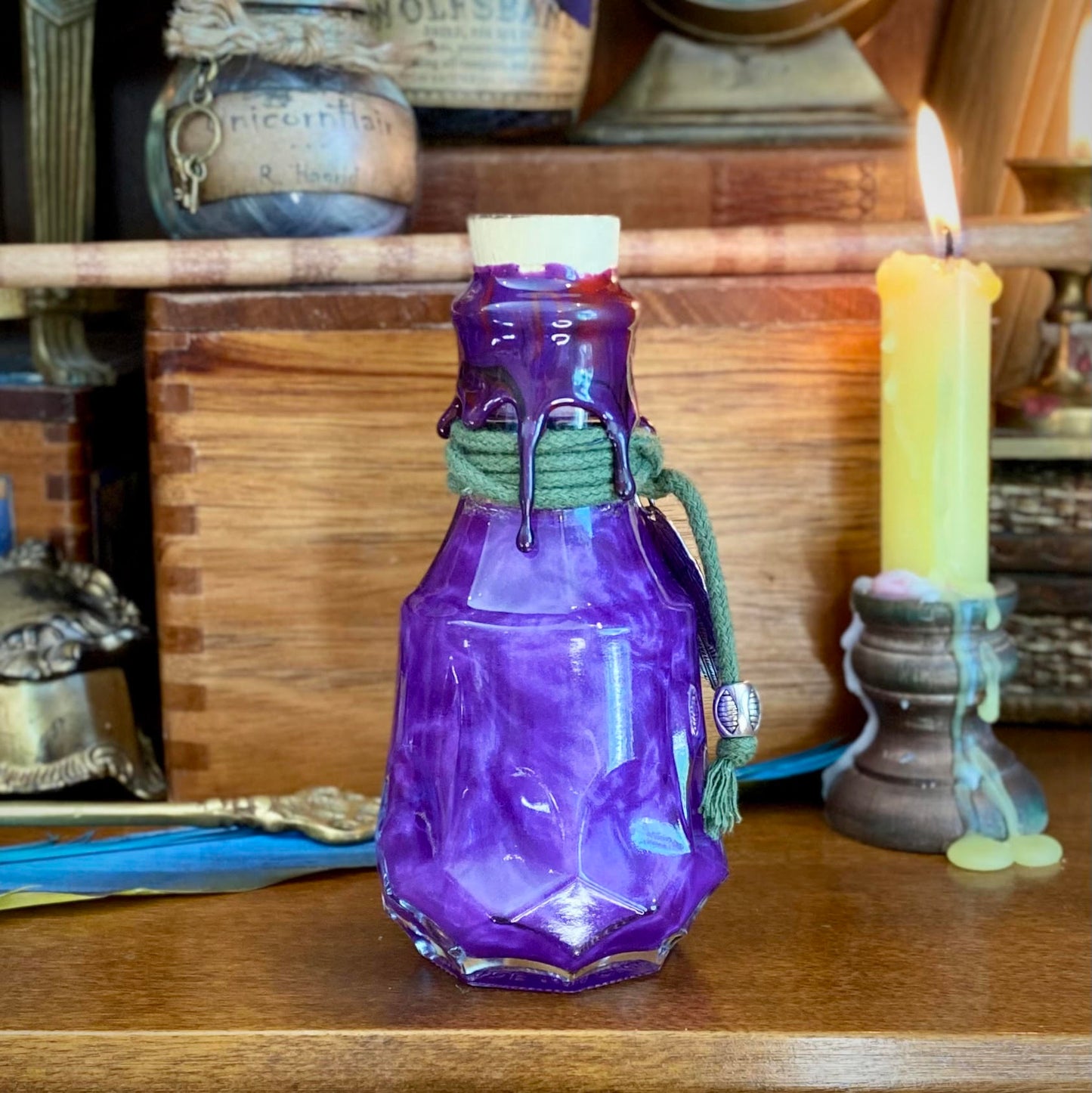 Sleeping Tree Sap, A Color Changing Potion Bottle Prop