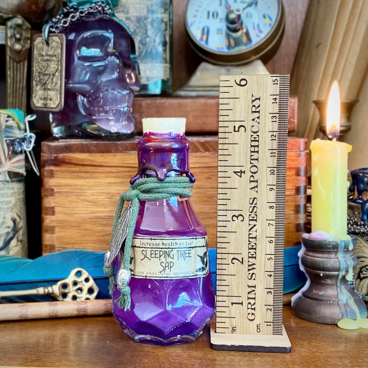 Sleeping Tree Sap, A Color Changing Potion Bottle Prop