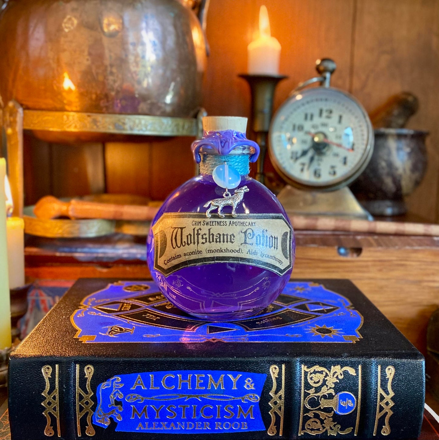 Wolfsbane Potion, Color Changing Potion Bottle