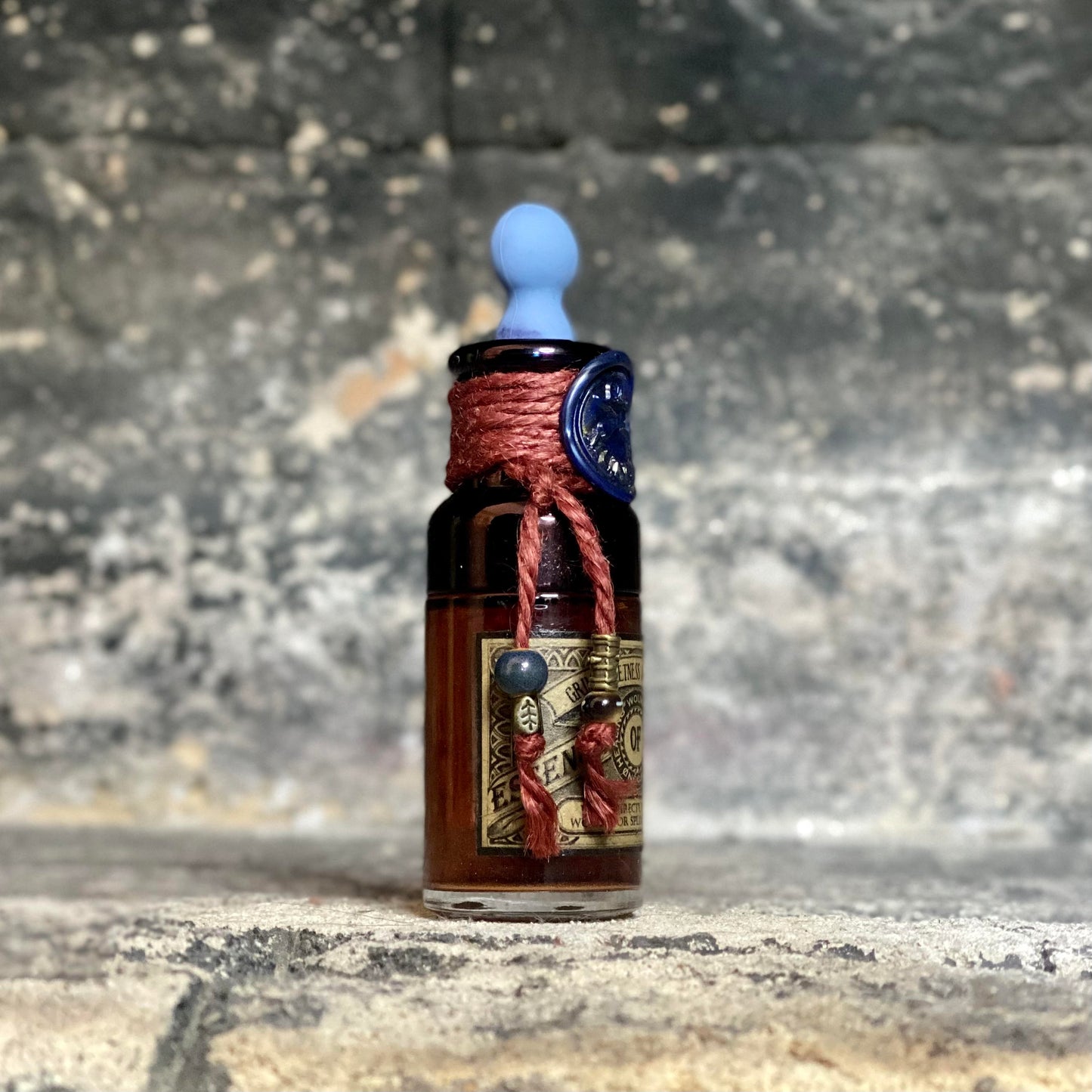 Essence of Dittany, A Magical Color Changing Potion Bottle Prop