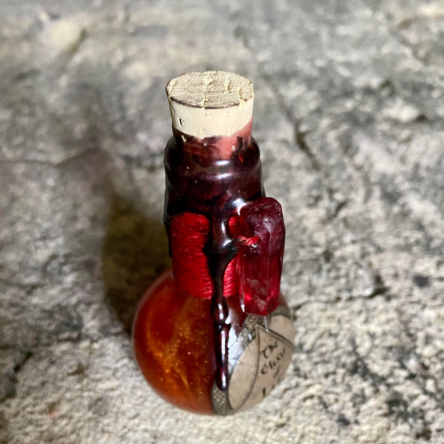 Elixir of Life, Color Changing Potion Bottle