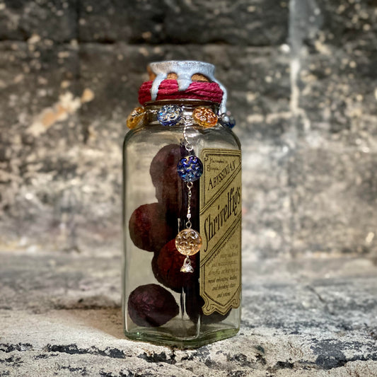 Shrivelfigs; Decorative Apothecary Jar
