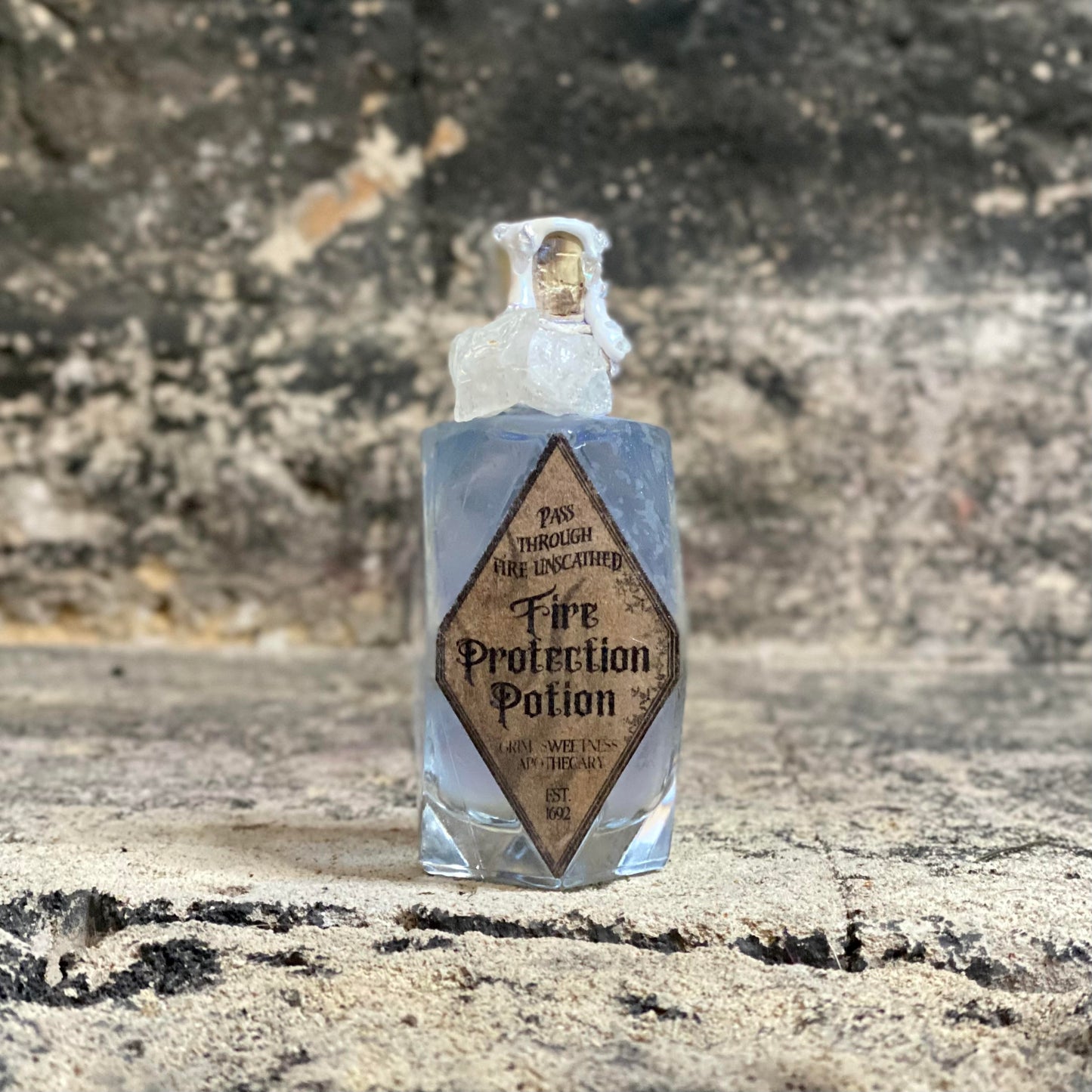 Fire Protection Potion, A Color Changing Potion Bottle Prop