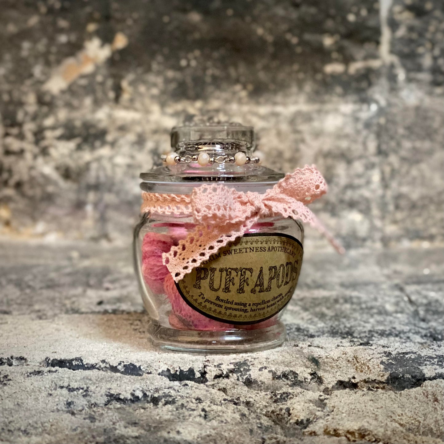 Puffapods, Decorative Apothecary Jar